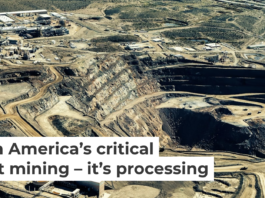 MP Materials’ Mountain Pass mine and processing facility in California was for years the only U.S. rare earth elements mine. Tmy350/Wikimedia Commons, CC BY-SA